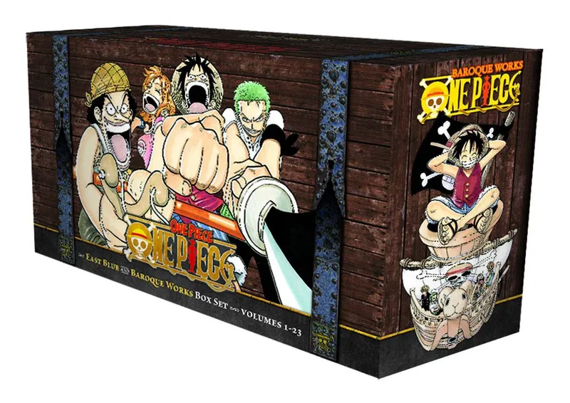 One Piece Box Set 1: East Blue and Baroque Works manga box set