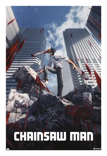 Chainsaw Man Key Art Wall Poster
