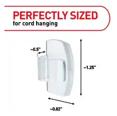 Command Clear Cord Clips (13-pack), photo 2 of 2
