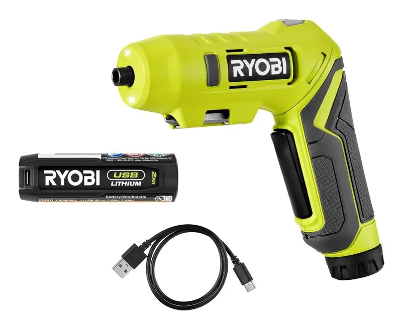 RYOBI USB Lithium Screwdriver Kit (FVD50K)