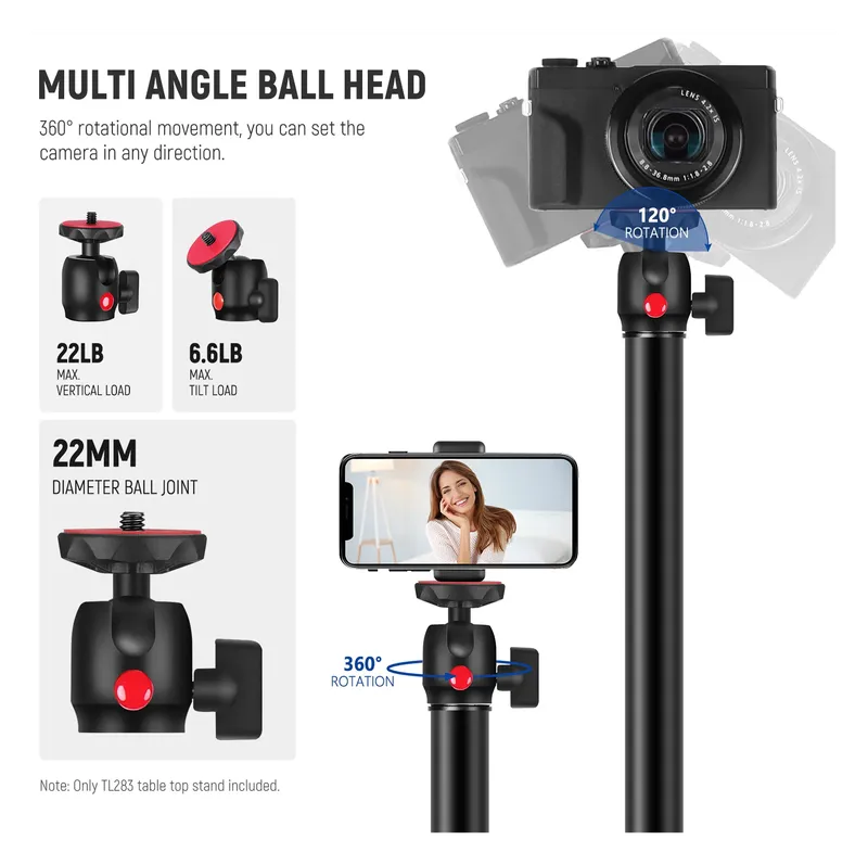 NEEWER TL283 Camera Desk Mount, photo 3 of 4
