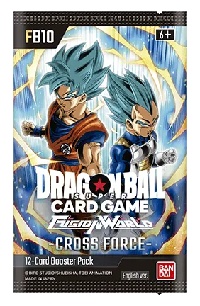 Dragon Ball Super Card Game Fusion World Cross Force FB10 booster pack