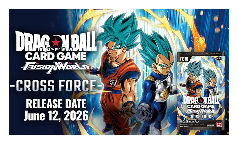 Dragon Ball Super Card Game Fusion World Cross Force promo art with Goku and Vegeta
