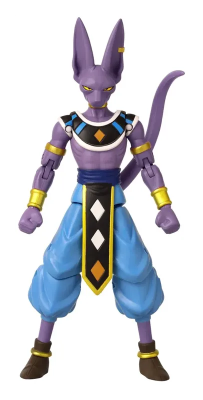 Dragon Stars Beerus figure, front view