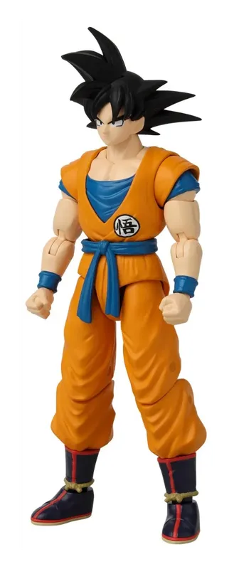 Dragon Stars Goku Super Hero figure turned slightly left