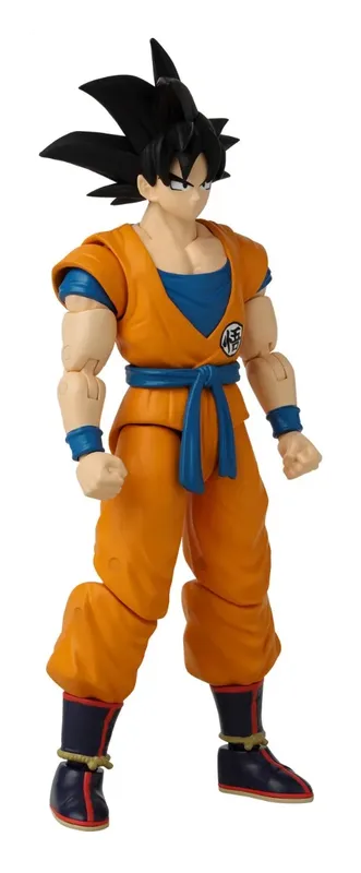 Dragon Stars Goku Super Hero figure turned slightly right