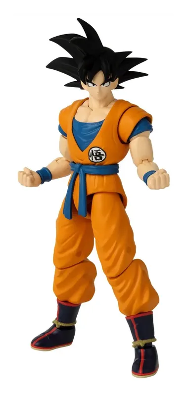 Dragon Stars Goku Super Hero figure with fists raised