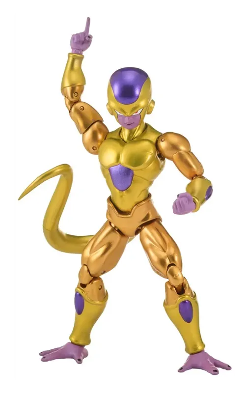 Dragon Stars Golden Frieza figure pointing a finger upward
