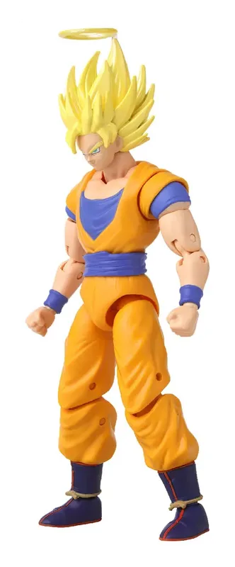 Dragon Stars Super Saiyan 2 Goku figure turned slightly left