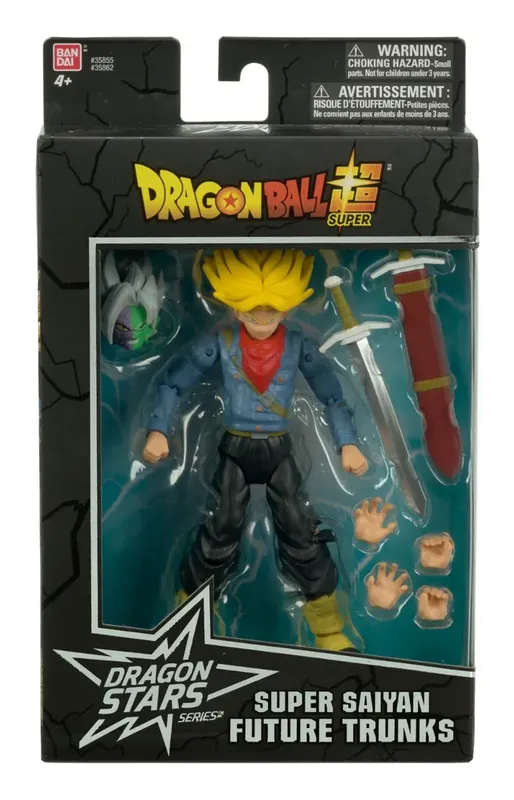 Dragon Stars Super Saiyan Future Trunks figure in its window box