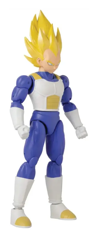 Dragon Stars Super Saiyan Vegeta figure, front view