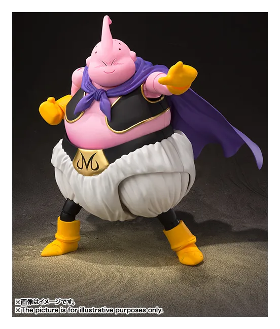 S.H.Figuarts Majin Buu figure giving a thumbs-up