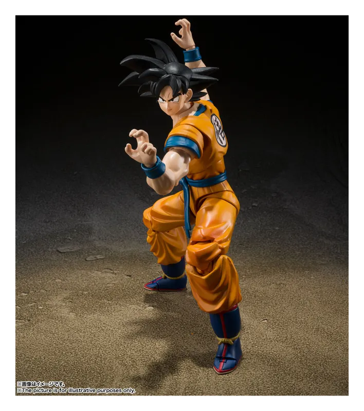 S.H.Figuarts Son Goku Super Hero figure in a martial arts stance