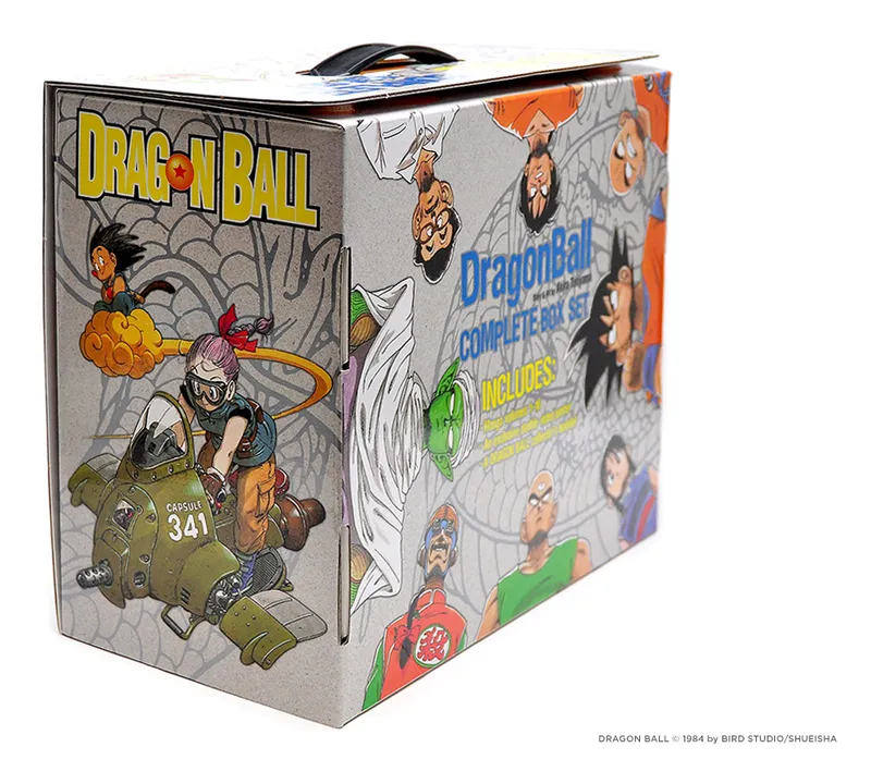 Dragon Ball Complete Box Set box, side view