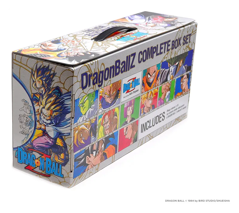 Dragon Ball Z Complete Box Set box, angled view