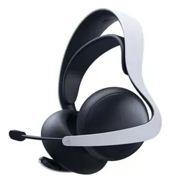 PlayStation Pulse Elite headset with its retractable mic