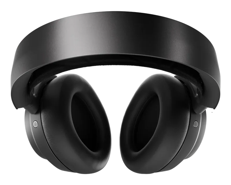 SteelSeries Arctis Nova Pro Wireless headset, top view of the ear cushions