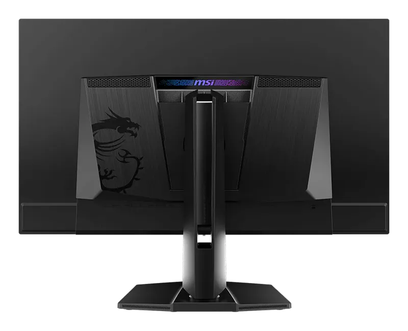 Back of the MSI MPG 321URX monitor