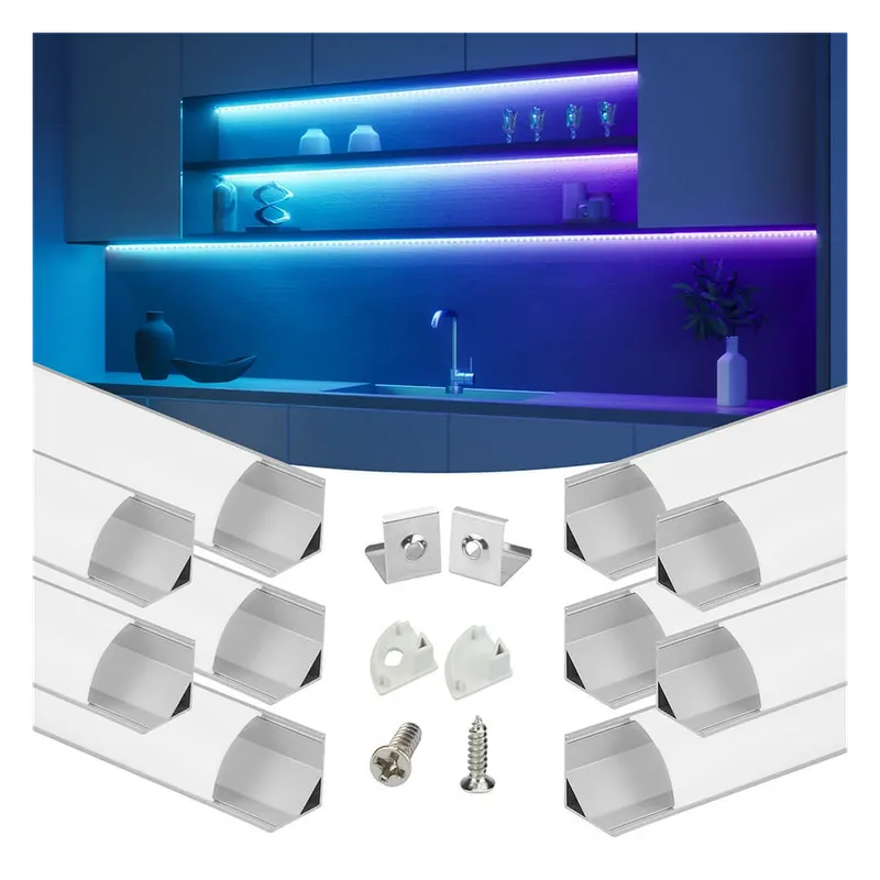 Muzata V1SW V-Shape Corner LED Channel, photo 2 of 4
