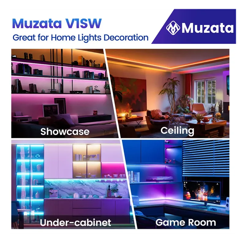 Muzata V1SW V-Shape Corner LED Channel, photo 4 of 4