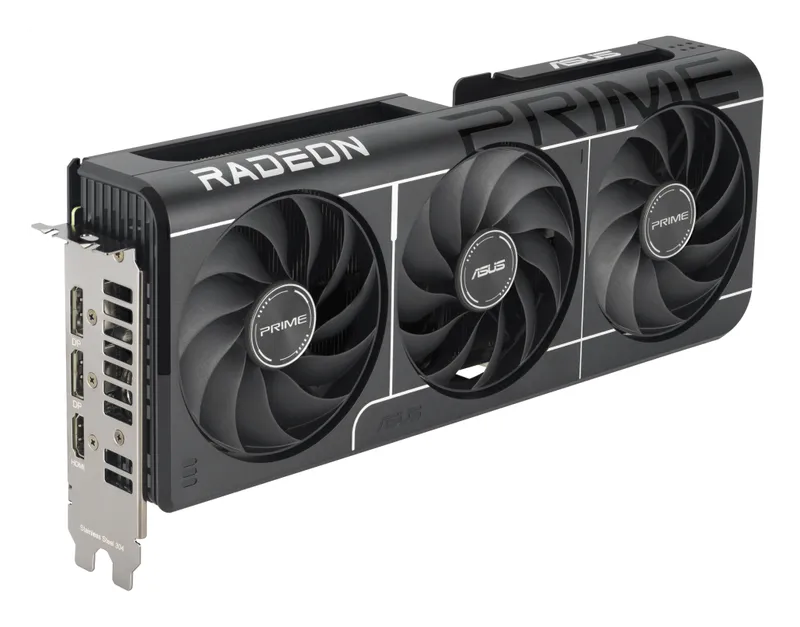 ASUS Prime Radeon RX 9060 XT 16 GB triple-fan graphics card