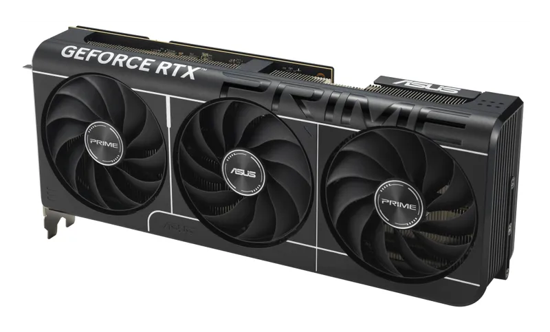 ASUS Prime GeForce RTX 5070 Ti triple-fan graphics card
