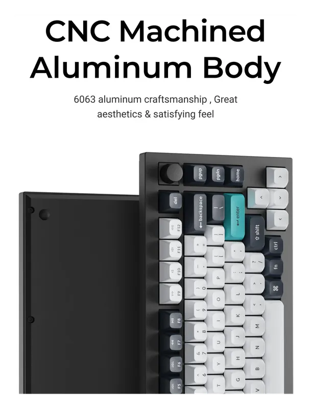 Keychron Q1 Max CNC-machined aluminum body