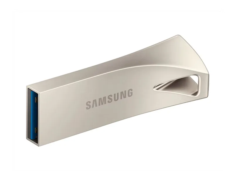 Samsung BAR Plus USB flash drive in champagne silver