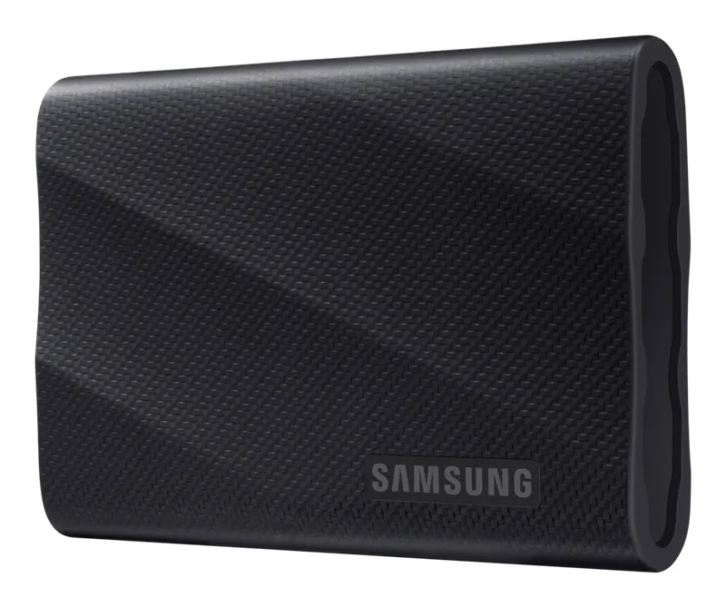 Samsung T9 portable SSD, close-up