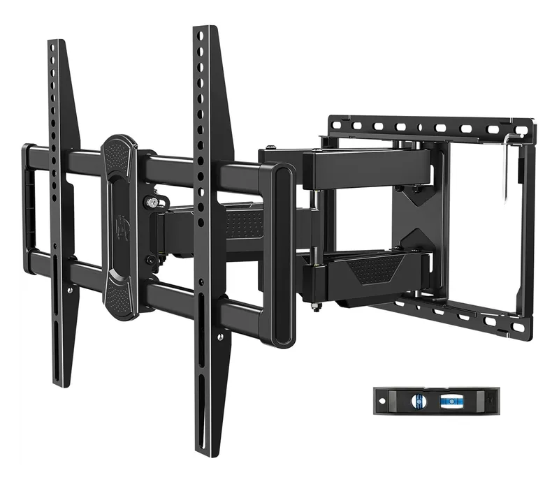 Mounting Dream MD2380 full-motion TV wall mount with bubble level