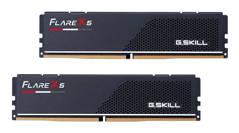 G.Skill Flare X5 DDR5 modules, side view