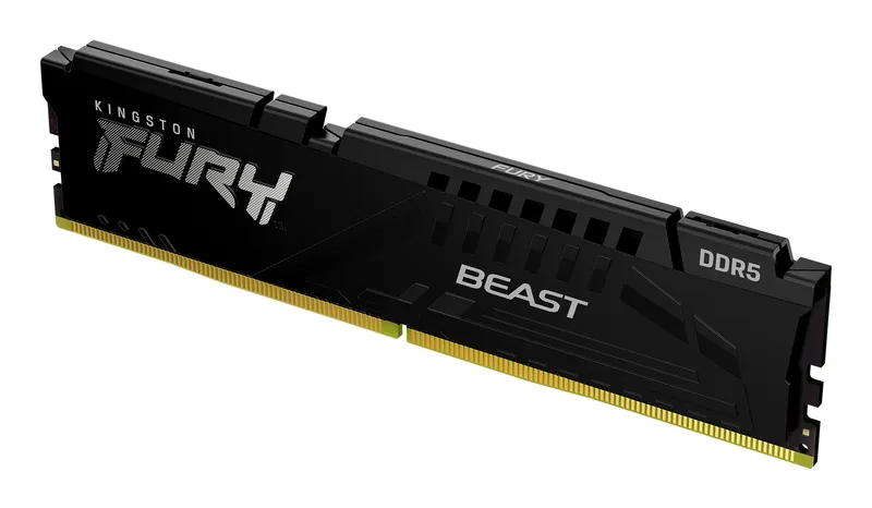 Kingston Fury Beast DDR5 memory module in black