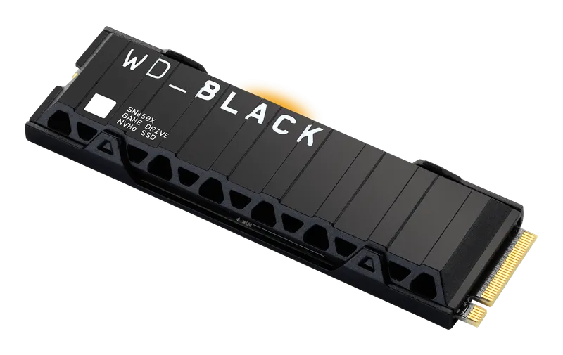 WD_BLACK SN850X SSD with heatsink
