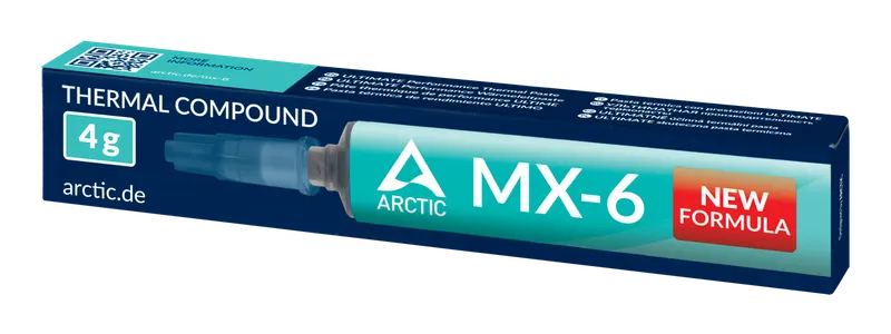 Arctic MX-6 4 g thermal compound in retail packaging