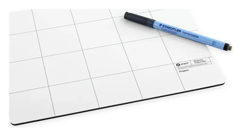iFixit Magnetic Project Mat with dry-erase marker