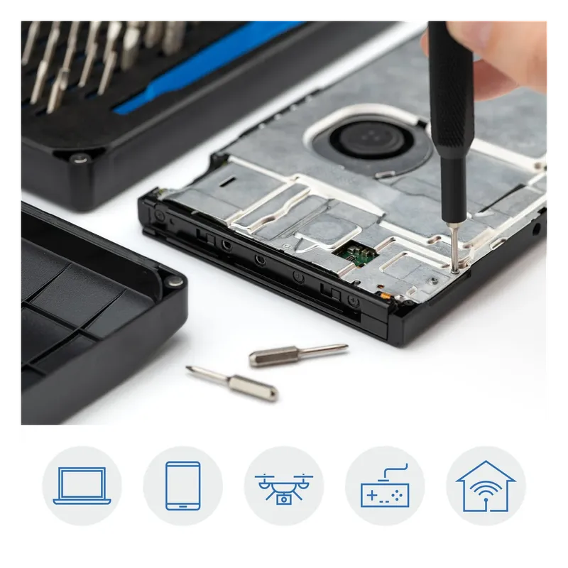 iFixit Mako driver opening a game console