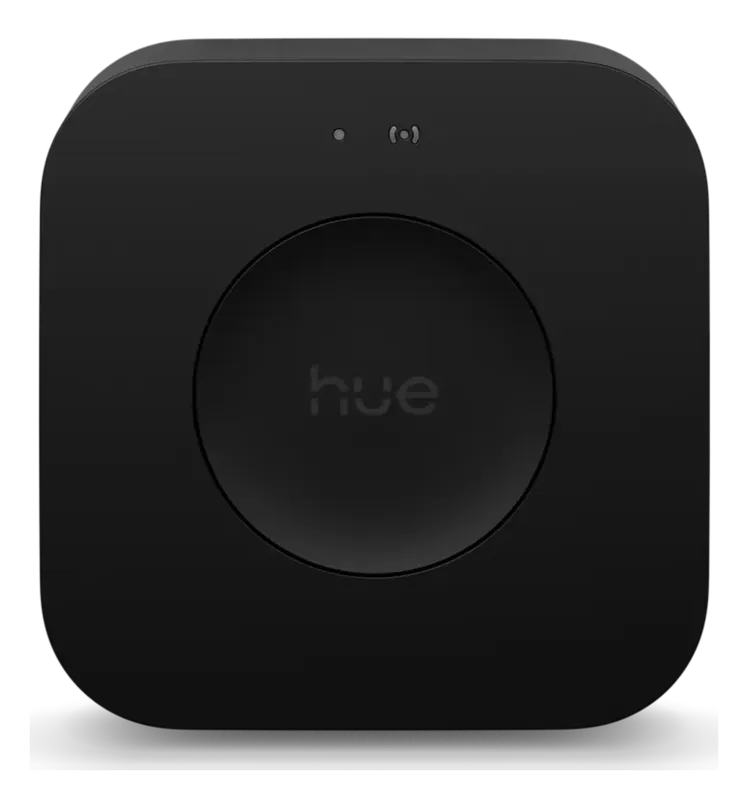 Philips Hue Bridge Pro in black, top view