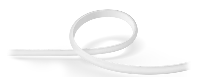 Hue Gradient Lightstrip coiled, unlit, in white