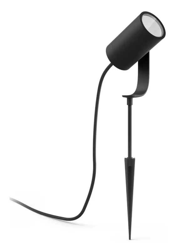 Single Hue Lily outdoor spotlight on a ground stake