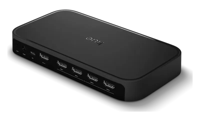 Philips Hue Play HDMI Sync Box 8K's HDMI ports